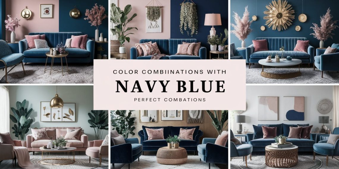 Perpaduan Warna yang Cocok dengan Biru Dongker